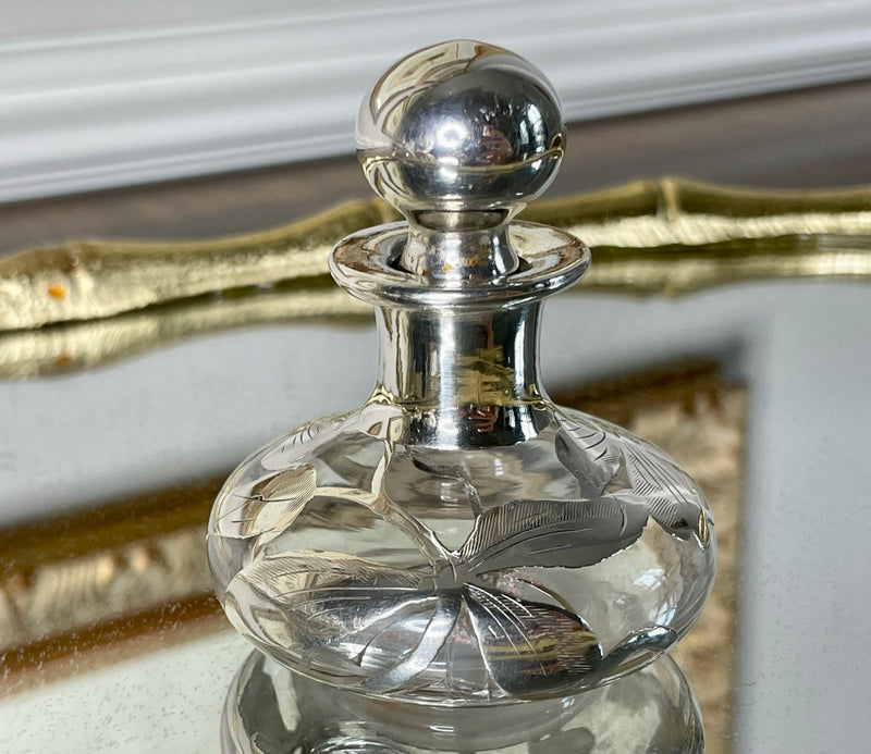 Antique Sterling Silver Perfume Bottles