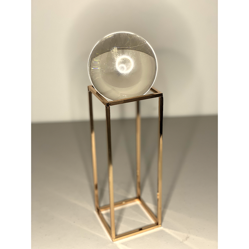 Glass Sphere on stand