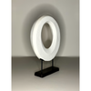 Porcelain Oval and Circle on Stand