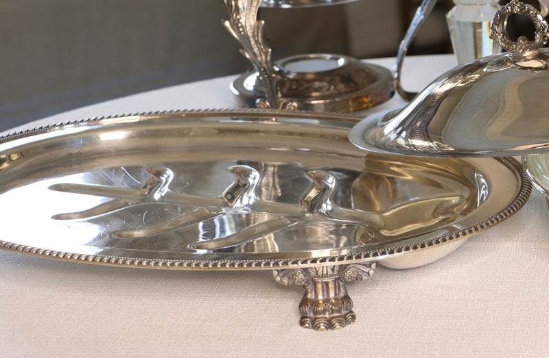 Silver Plated Meat Platters