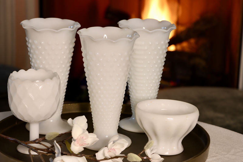 Milk Glass Collection I