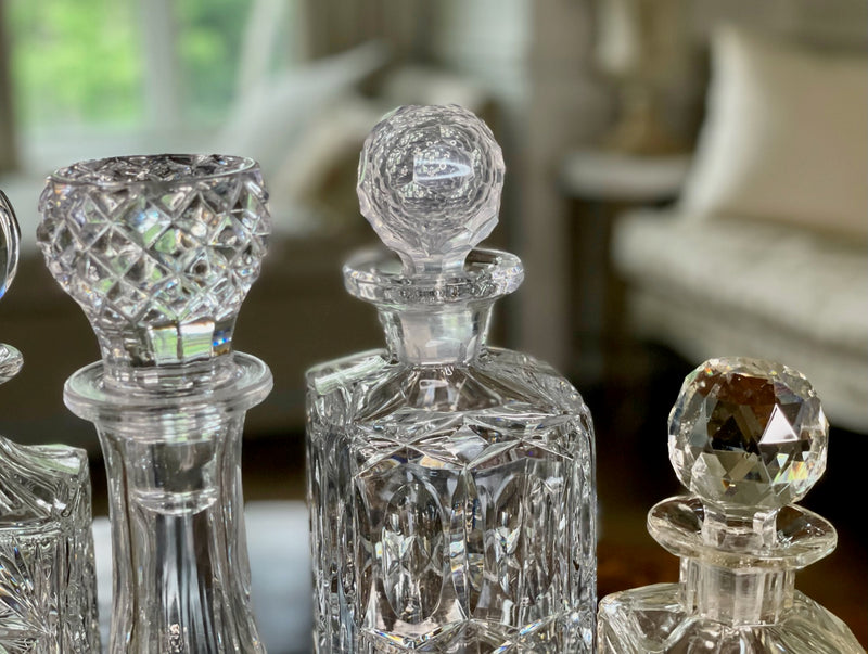 Antique Crystal Decanters